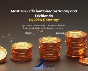 most tax-efficient director salary and dividends