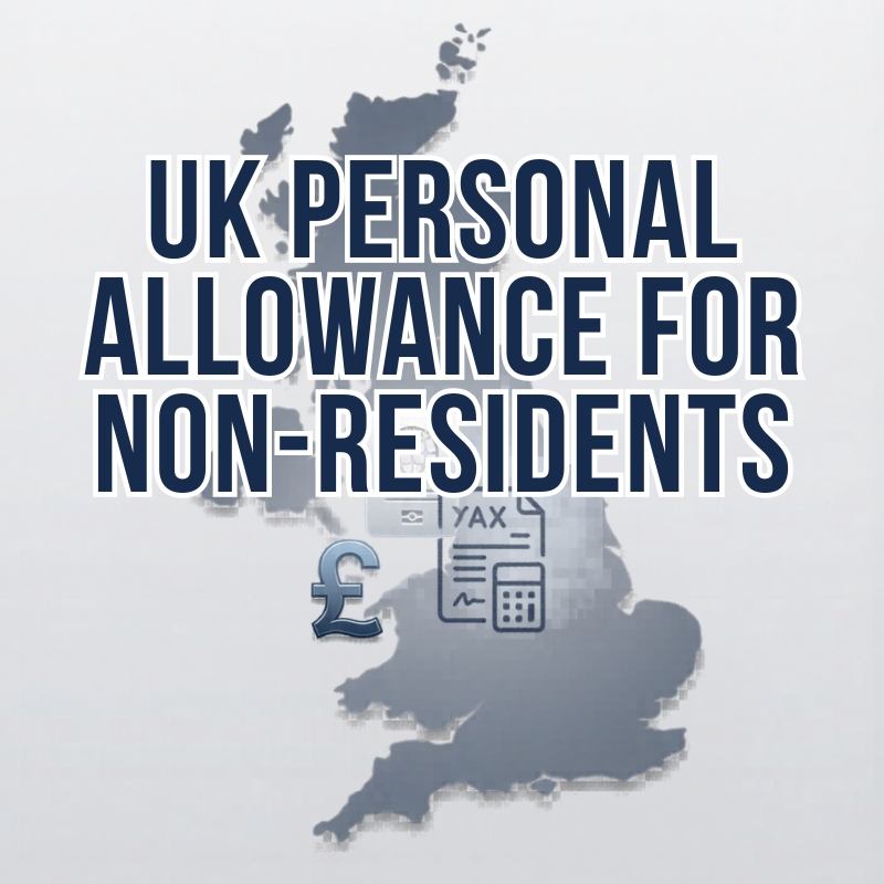 UK Personal Allowance for Non-Residents